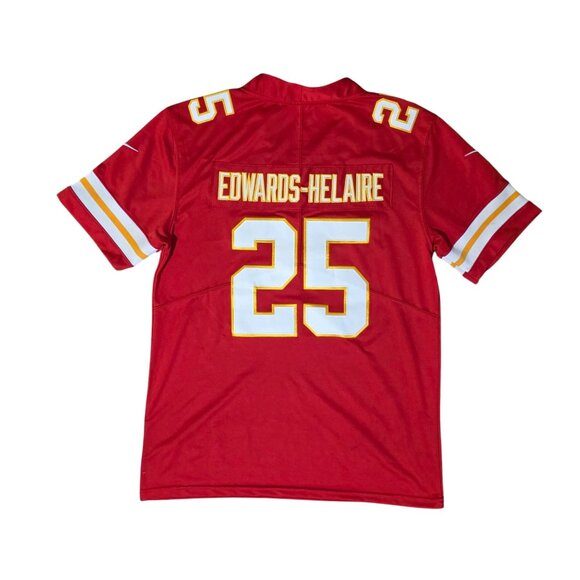 Clyde Edwards-Helaire Jersey Medium Nike Chiefs 25 Red NFL On Field - Picture 1 of 5